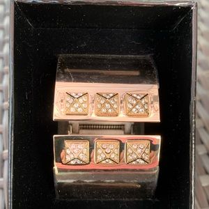 Rate Victoria Secret Cuff Bracelet w/ studded Opening